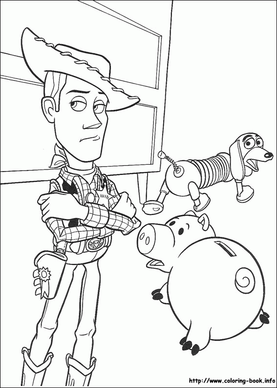 Toy Story kolorowanki